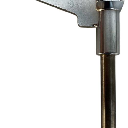 CHROMED RIGHT STUB AXLE D.17 WITH SCREW 8 mm, DEGREES 11° BABY