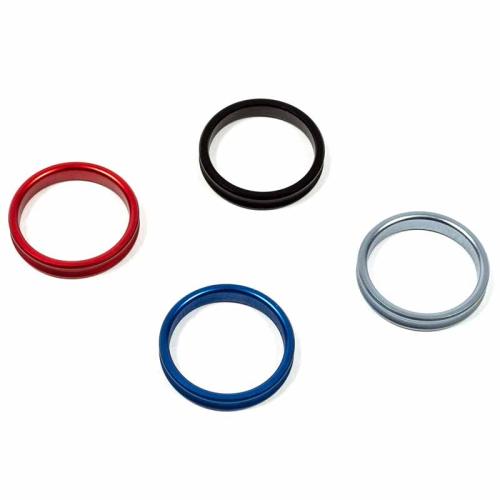 WHEEL SPACER 5mm FOR STUB AXLE D. 25mm ANODIZED ALUMINIUM