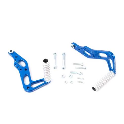 PEDAL PAIR ANODIZED ALUMINIUM