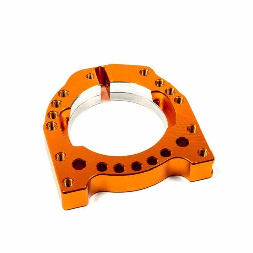 RACING HOUSING FOR AXLE INTERNAL DIAMETER 80mm ANODIZED ALUMINIUM 4 HOLES