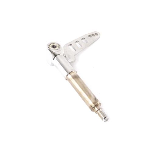 CHROMED LEFT STUB AXLE DIAM.25/17 WITH SCREW 10 mm, 10,5°