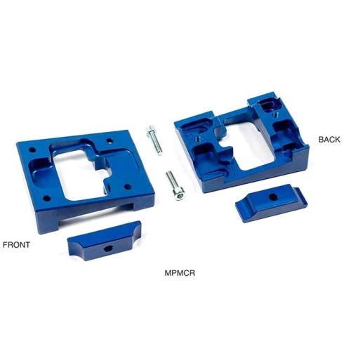 PIASTRA MOTORE RACING CON CAVALLOTTI ALLUMINIO ANODIZZATO