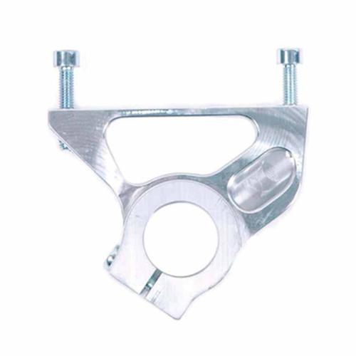 LEFT GATLING/M21 FRONT BRAKE SUPPORT FOR STUB AXLE DIAM. 25mm ANOD. ALUM.