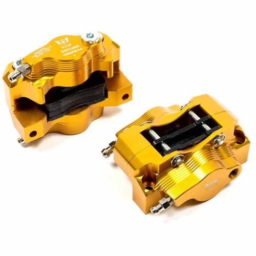 PINZA FRENO ANTERIORE DESTRA GATLING ALLUMINIO ANODIZZATO