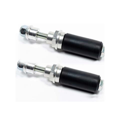 REAR BUMPER FITTING KIT DIAM. 30mm THREADED M10 ANODIZED ALUMINIUM PAIR