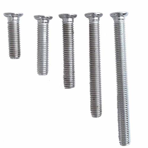 VITE M8 SFERICA PER SEDILE LUNGH. 90 mm ZINC. BIANCA