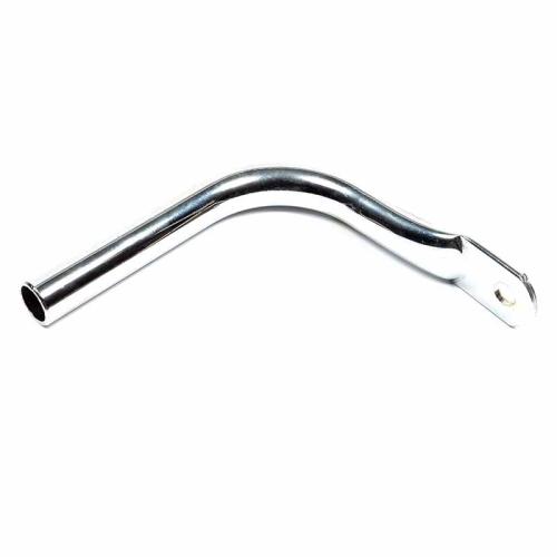CHROMED STEEL PIPE WITH BEND FOR EXHAUST SUPPORT DIAM. 20mm