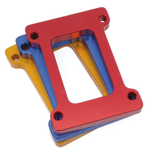 FLAT ENGINE PLATE FOR KF AND ROTAX ENGINES ANODIZED ALUMINIUM