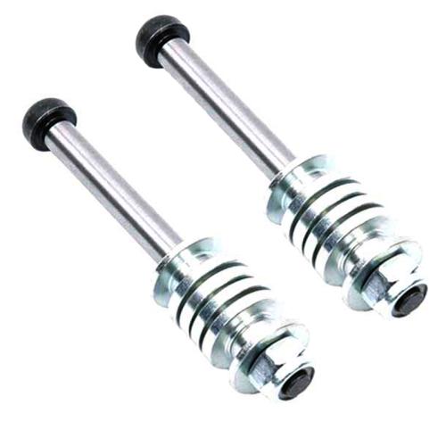 M8 PAIR SCREW KIT WITH STRAIGHT BUSHES FOR STUB AXLE D. 17mm